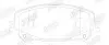 Фото Колодки гальмівні (передні) Renault Scenic IV 16-/Megane IV 15-/Espace V 15 Jurid (573900J) зображення 2