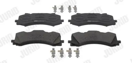 Колодки гальмівні (передні) Audi A6/A7/A8/Q7/Q8/VW Touareg 16 Jurid 573902J Купити в Україні