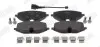 Тормозные колодки передние VW GOLF Jurid (573904J) изображение 1