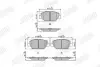 Тормозные колодки передние OPEL INSIGNIA Jurid (573920J) изображение 2