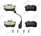 Фото Колодки гальмівні (задні) Audi A4/A6/Skoda SuperB 01-09/Renault Clio 05-14/VW Golf/Passat 84-02 (Lucas/TRW) Jurid (573938J) зображення 2