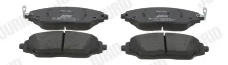 Колодки гальмівні (передні) Chevrolet Aveo 11 Jurid 573958J Купити в Україні