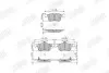 Фото Колодки гальмівні (задні) Honda Civic 1.0-2.0 16V 15 Jurid (573976J) зображення 2