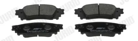 Тормозные колодки задние Lexus NX (2014->) Jurid 574001J