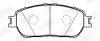 Фото Колодки гальмівні (передні) Toyota Avalon 05-12/Alphard 03-08/Lexus ES 01-06 Jurid (574019J) зображення 2