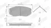 Колодки гальмівні (передні) Mazda CX-7 06-14/CX-9/Ford USA Edge 06-/Mitsubishi L200/Pajero Sport 14 Jurid (574031J) зображення 2