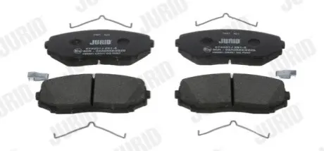 Колодки гальмівні (передні) Mazda CX-7 06-14/CX-9/Ford USA Edge 06-/Mitsubishi L200/Pajero Sport 14 Jurid 574031J