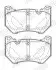 Тормозные колодки (передние) Audi Q5 17- (Brembo) Q+ Jurid (574032J) изображение 2