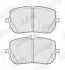 Тормозные колодки передние MB A-Class (W177, V177), B-Class (W247), CLA (C118, X118), EQA, GLA, GLB Jurid (574036J) изображение 2