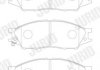 Тормозные колодки передние Nissan Almera Classic (B10) 1.6 16V Jurid 574048J (фото 2)