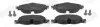 Колодки гальмівні (передні) Audi A3/Q2/Q3/Seat/Skoda Octavia/Kodiaq/VW Golf/Passat B8 12-(+датчик) Jurid (574075J) зображення 1