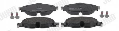 Колодки гальмівні (передні) Audi A1/Q3 18-/Seat Leon/Skoda Octavia/VW Golf/Caddy/Touran/Passat 12- Jurid 574075J