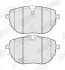 Тормозные колодки (передние) VW T6 15- (CBI) Q+ Jurid (574085J) изображение 2