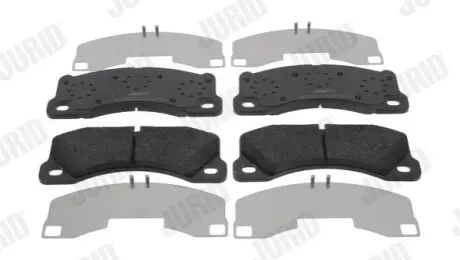 Колодки гальмівні (передні) Porsche Cayenne 02-/Macan 14-/Panamera 10-16/VW Touareg 02 Jurid 574159J Купити в Україні
