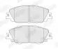 JURID TOYOTA Гальмівні колодки передн. COROLLA 1.6 VVTi 19 Jurid (574250J) зображення 2