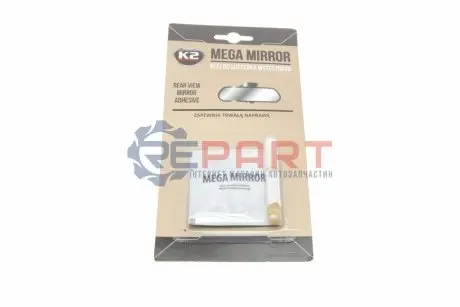 Фото MEGA MIRROR 6ml клей для дзеркала заднього виду 60сек. х24 K2 (B110) зображення 1