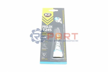 Клей (фиксатор) резьбовых соединений / BOND PROLOK W243 MEDIUM STRENGTH 6ML K2 B150 (фото 1)