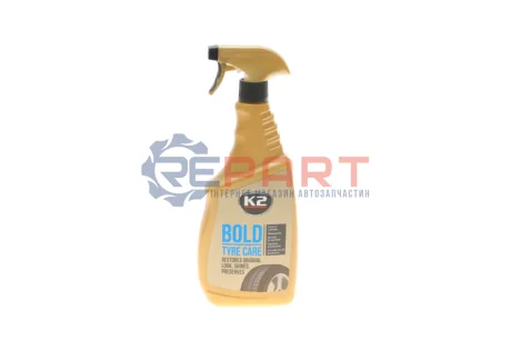 BOLD 700ml Засіб догляду за шинами (рідина) х12 K2 EK1572 Купити в Україні