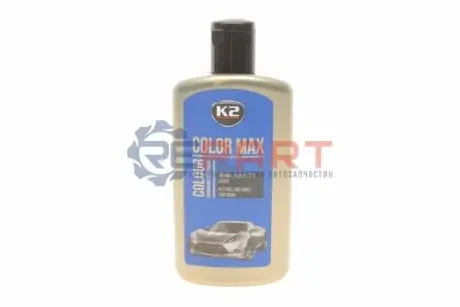 Полироль для кузова с воском Color Max Blue (250ml) (оттеночный голубой)) K2 K020BLUE Купить в Украине