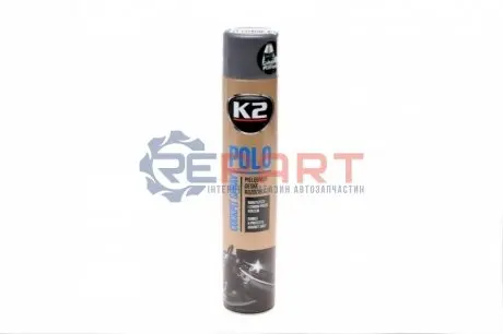Полироль для торпедо "мужской аромат" / PERFECT POLO COCKPIT SPRAY 750ML MAN K2 K407MA0