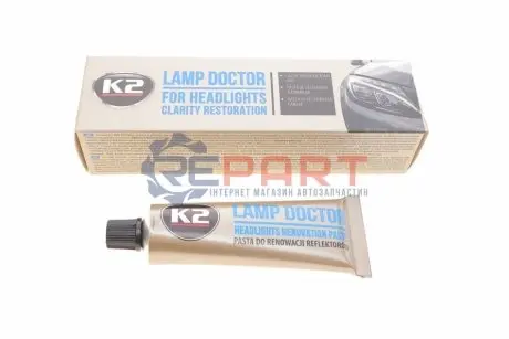 Фото Паста для полировки фар / PRO LAMP DOCTOR 60G K2 (L3050) изображение 1