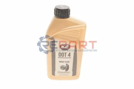 Тормозная жидкость / TURBO DOT 4 BRAKE FLUID 1L K2 T108