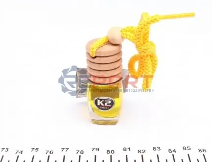 Автомобильный ароматизатор (освежитель) воздуха "лимон"" / VINCI VENTO SOLO REFILL LEMON 8ML K2 V408 Купить в Украине