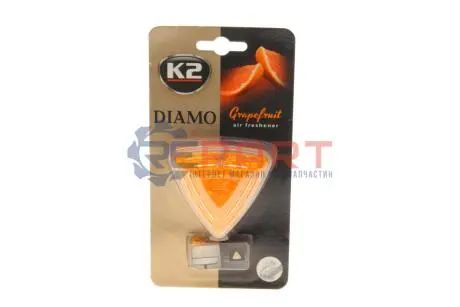 Освіжувач повітря салону Diamo Grapefruit (грейпфрут) (15г) K2 V88GRA