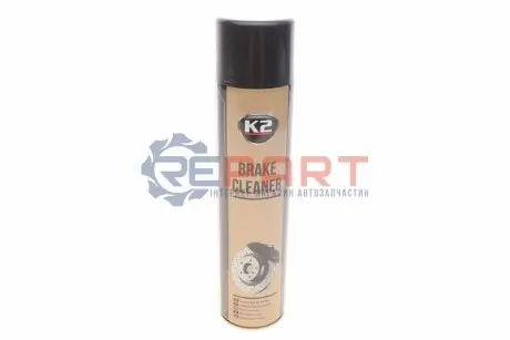 Фото Засіб для очищення гальм та частин гальмівної системи / PRO BRAKE CLEANER 600мл. K2 (W105) зображення 1