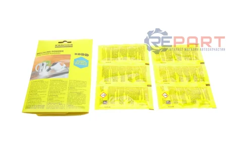 Антинакипін порошковий RM 511 (6шт/17г) Kaercher 6.296-193.0