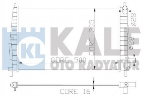 Теплообменник Kale 341920