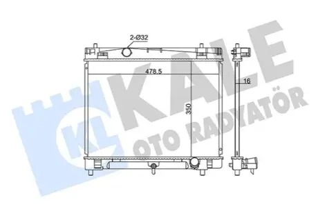 Теплообменник Kale 342215 Купить в Украине