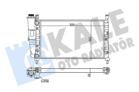 Теплообмінник Kale 342265 (фото 1)