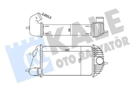 KALE SUZUKI Інтеркулер Swift IV 1.3DDiS 10 Kale 345130 Купити в Україні