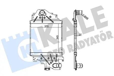 Теплообменник Kale 348100 Купить в Украине
