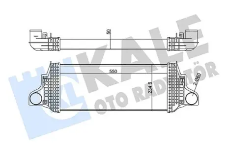 KALE DB Інтеркулер W164/X164 300/350CDI 05 Kale 350910 Купити в Україні