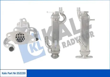 KALE FIAT Радіатор EGR Ducato 2.3d 06 Kale 352220 Купити в Україні