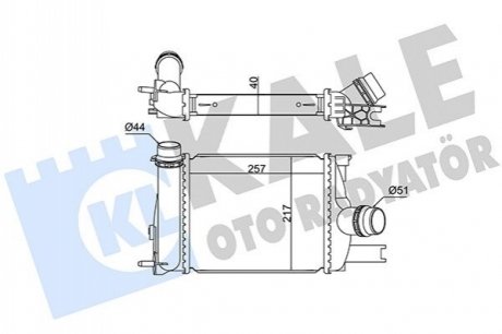 RENAULT Интеркуллер Captur,Clio IV,Dacia Dokker,Logan II,Sandero II 0.9/1.3TCe Kale 352255