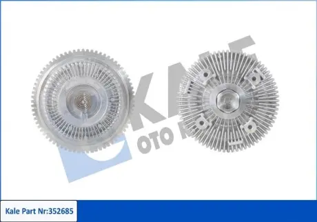 KALE FORD Віскомуфта вентилятора радіатора Transit 2.5DI/TDI 91-92 Kale 352685 Купити в Україні