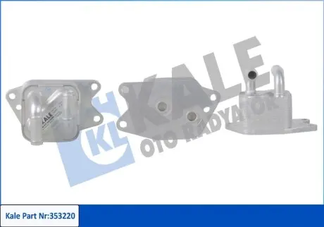 KALE VW Масляний радіатор Polo,Skoda Fabia II,Rapid,Roomster Kale 353220 Купити в Україні