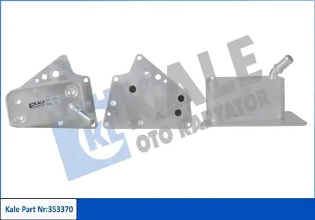 KALE OPEL Оливний радіатор (без корпуса) Astra H, Signum, Vectra C, Zafira, Cadillac, Fiat Croma 1.9d 05 Kale 353370 Купити в Україні