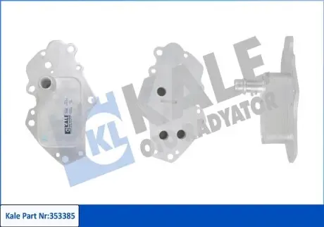 KALE OPEL Масляний радіатор Astra J,K,Insignia,Meriva,Mokka,Zafira Tourer Kale 353385 Купити в Україні