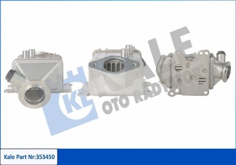 FIAT Радіатор EGR 500L 1.3D Multijet 12- Kale 353450 (фото 1)