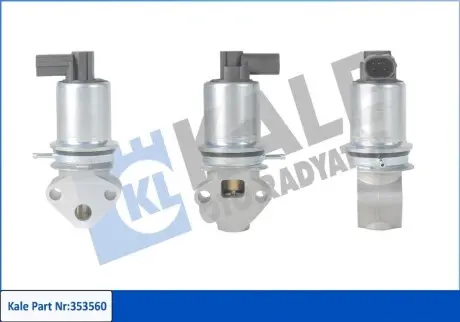 KALE VW клапан EGR Audi A2,Golf IV,Polo,Skoda Fabia I,Octavia I 1.4/1.6 Kale 353560 Купити в Україні