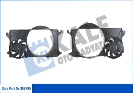KALE FORD Вентилятор радиатора 2.2/2.4TDCi 06- Kale 353755 Купить в Украине