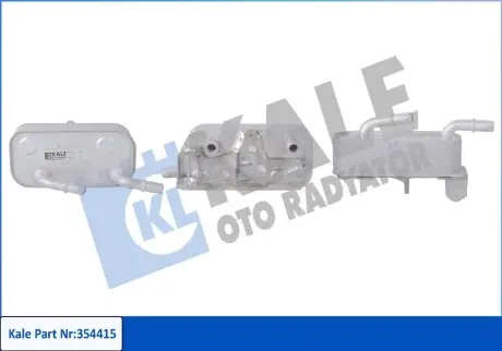 KALE BMW Оливний радіатор E39,7 E38 535/750 96 Kale 354415 Купити в Україні