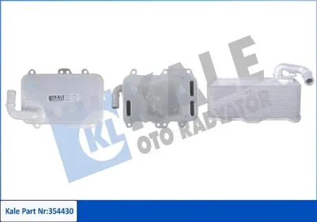 KALE VW Оливний радіатор Audi A4/5/6/7/8, Q5/7, Touareg 10 Kale 354430 Купити в Україні