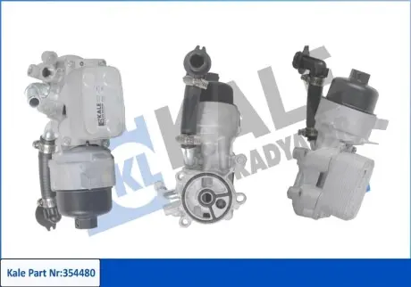 KALE CITROEN Масляний радіатор (з корпусом) C4 Grand Picasso, C5 III,DS4/5, Jumpy, Fiat Scudo, Ford Galaxy, Focus III, kuga, Peugeot 2.0HDI/TDCI Kale 354480 Купити в Україні