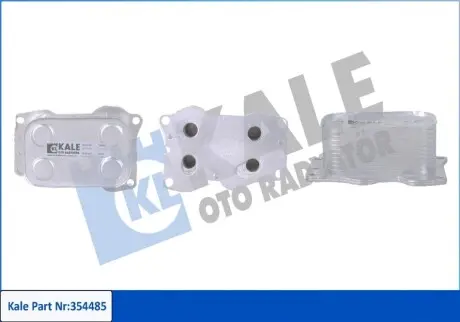 KALE CITROEN Масляний радіатор C4 Grand Picasso, C5 III, DS4/5, Jumpy, Fiat Scudo, Ford Galaxy, Focus III, Kuga, Peugeot 2.0HDI/TDCI Kale 354485 Купити в Україні