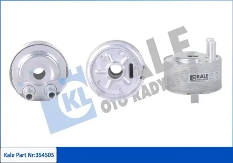 KALE NISSAN Масляный радиатор Navara,Pathfinder 2.5dCi 05 Kale 354505 Купити в Україні